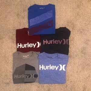 Assorted bundle Hurley graphic t shirts sz S 🛹🌴